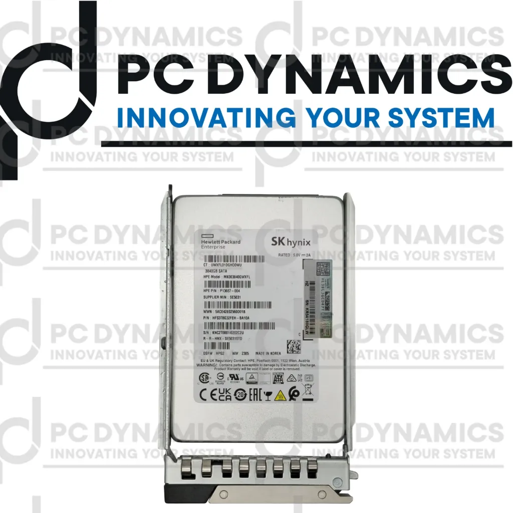 SSD HPE 3.8TB MK003840GWXFL SATA