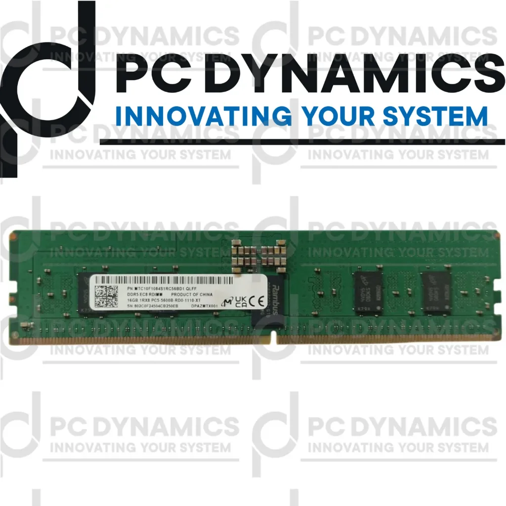 [16GB 5600 1RX8] RAM Micron 16GB 5600 1RX8 MTC10F1084S1RC56BD1