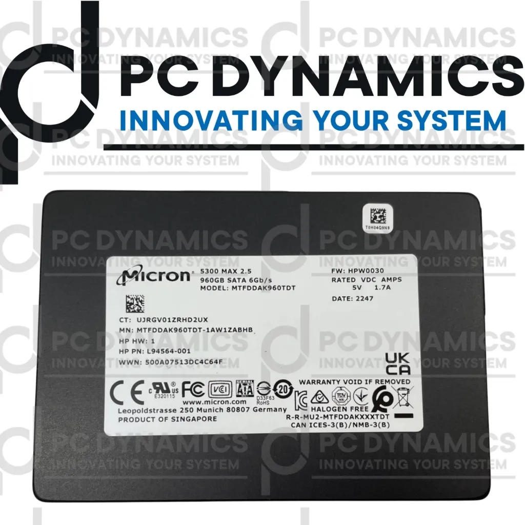 SSD Micron 960GB 5300 MAX MTFDDAK960TDT