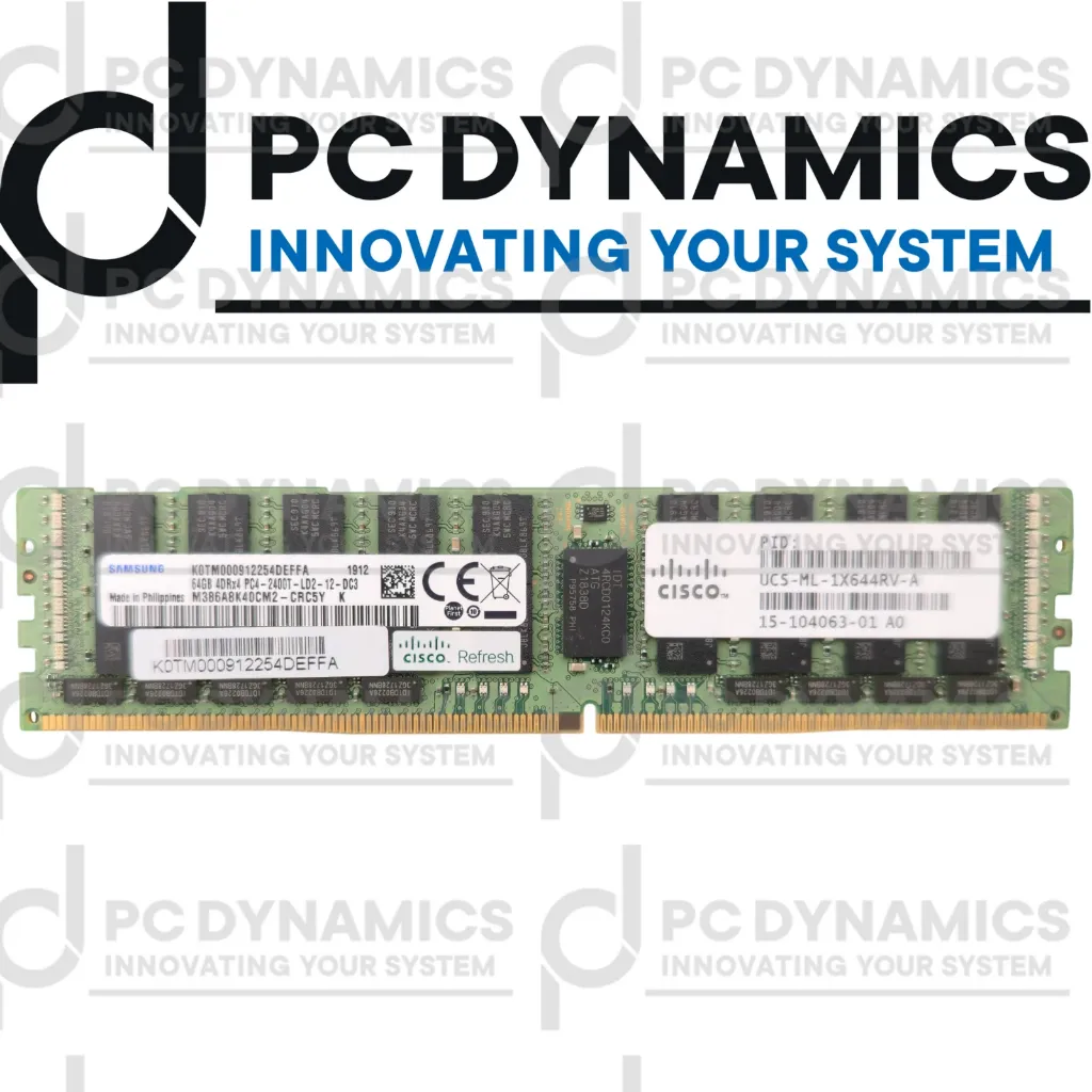 RAM Samsung 64GB 2400 4DRx4 M386A8K40CM2-CRC