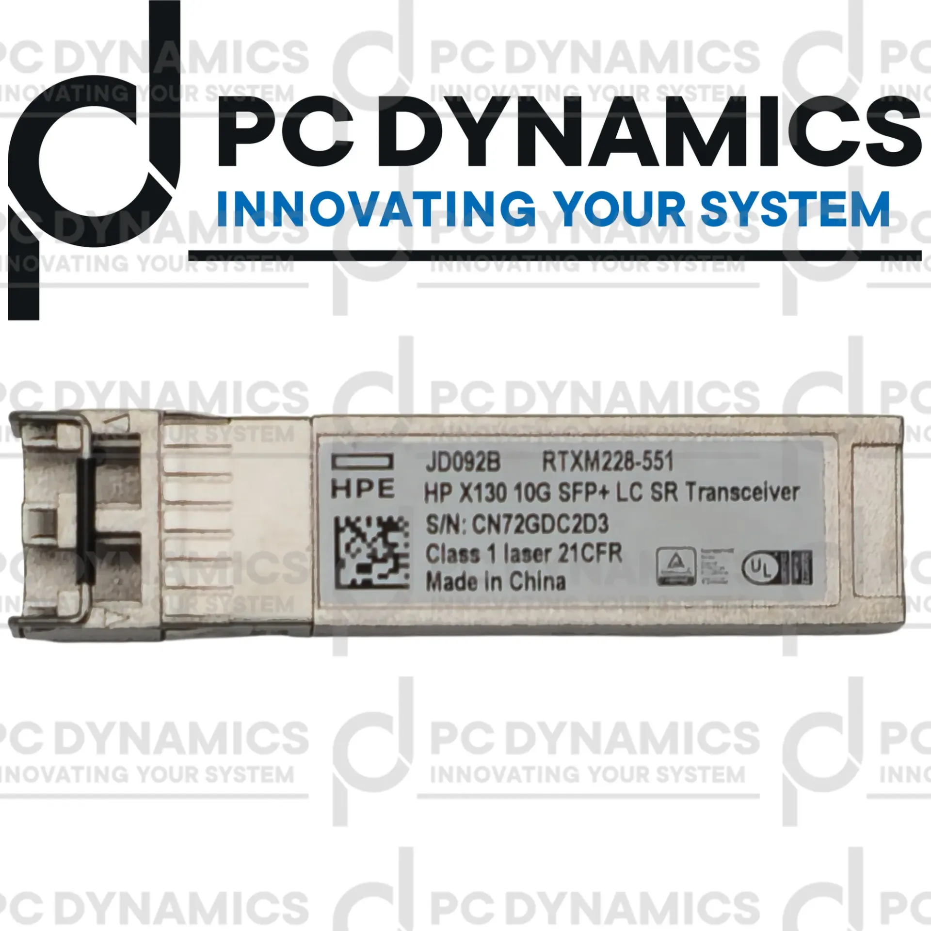 [10GB] Transceiver HPE 10GB JD092B RTXM228-551