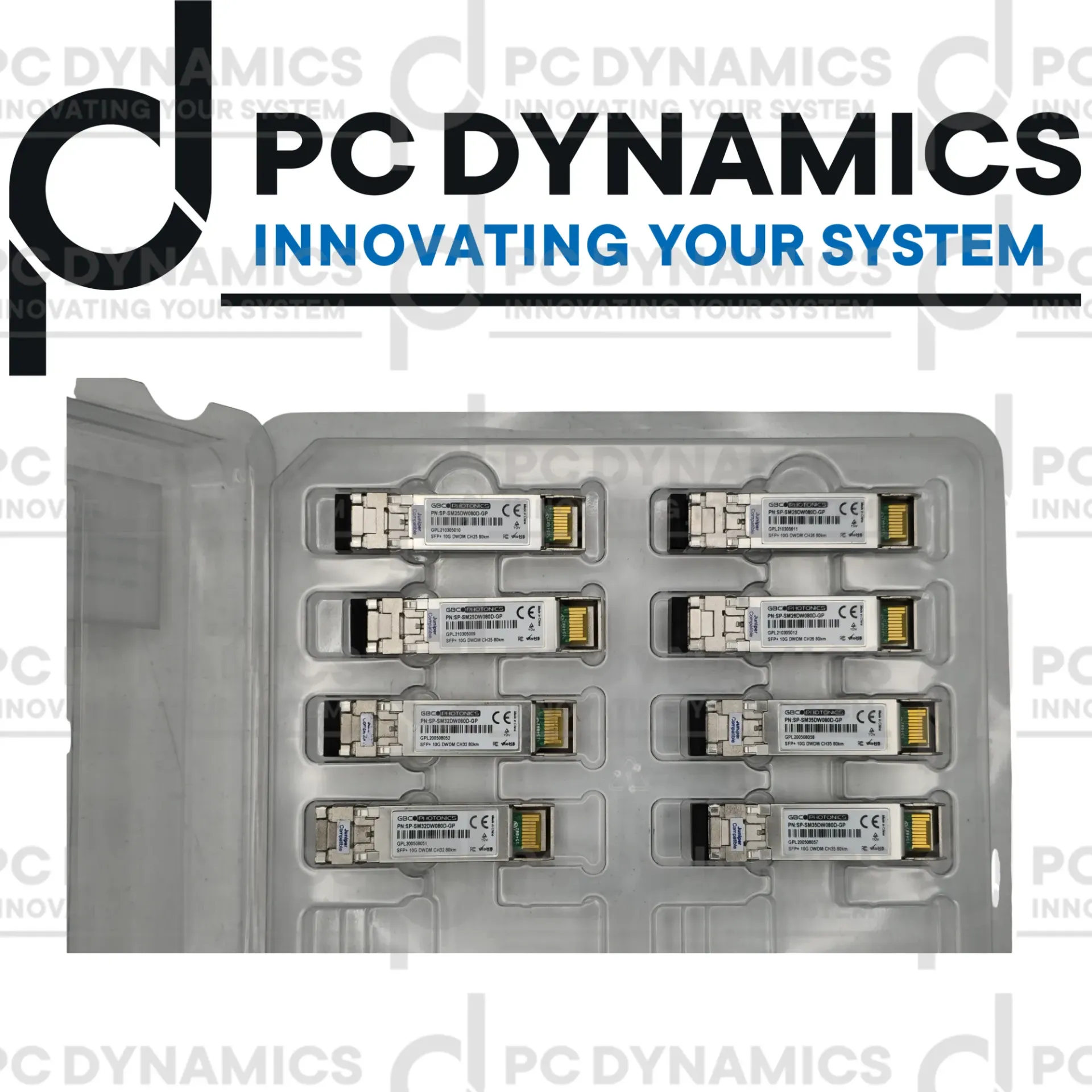 [10GB] Transceiver GBC Photonics 10GB SP-SM34DW080D-GP DWDM