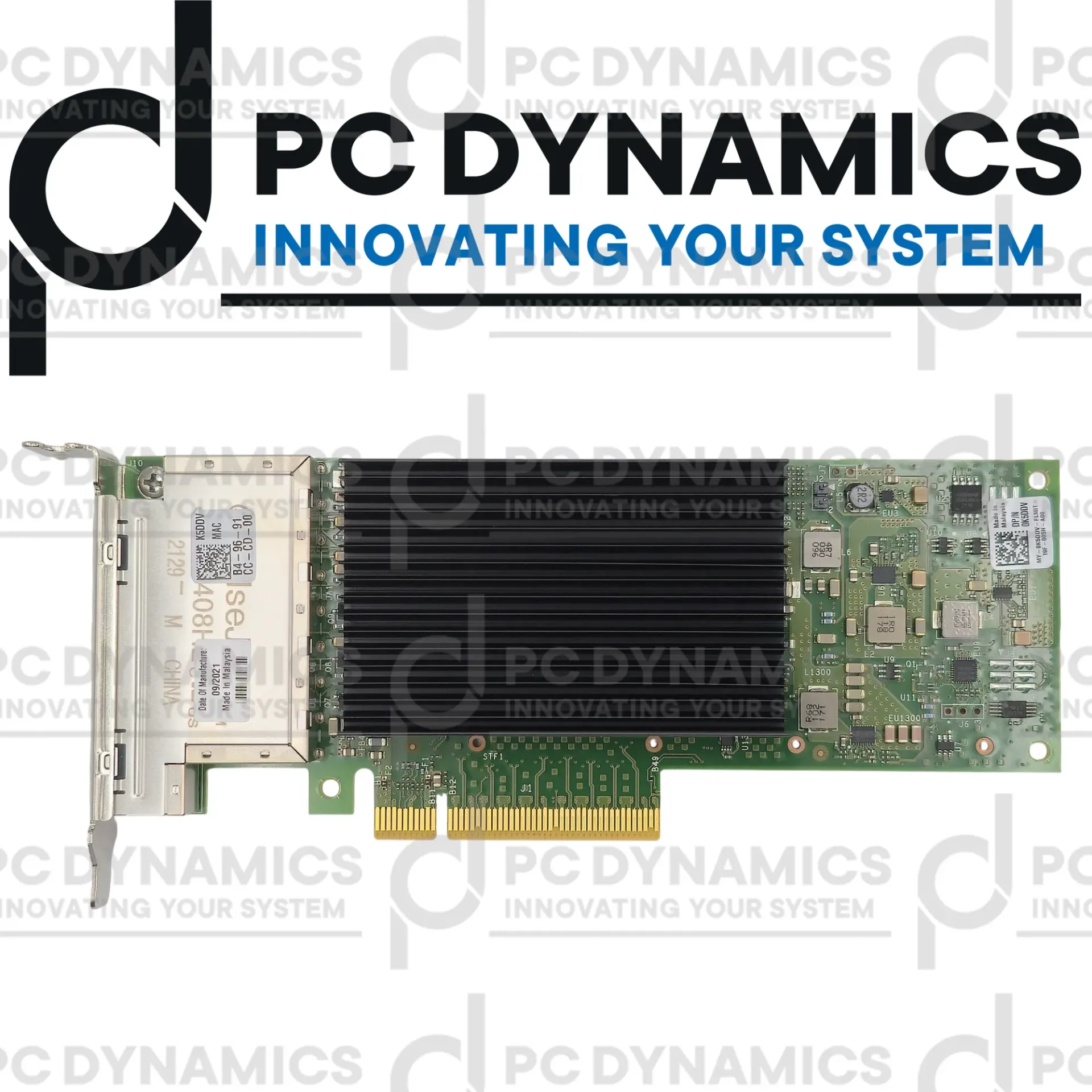 NETWORK CARD Dell Intel X710-T4L K5DDV LOW PROFILE