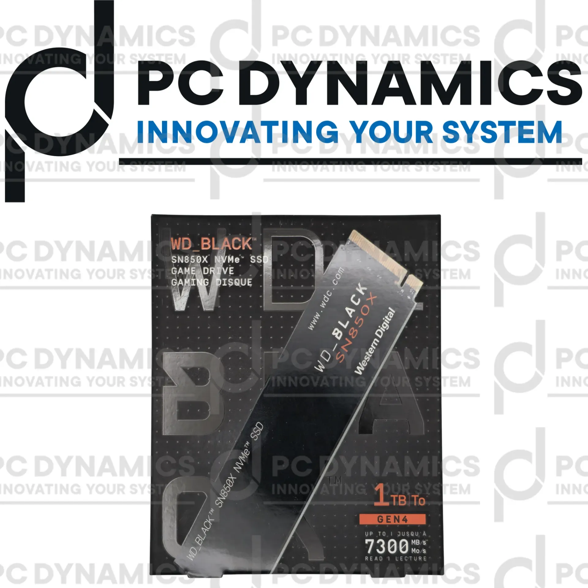 [SSD 1TB M.2] SSD Western Digital 1TB Black SN850X M.2