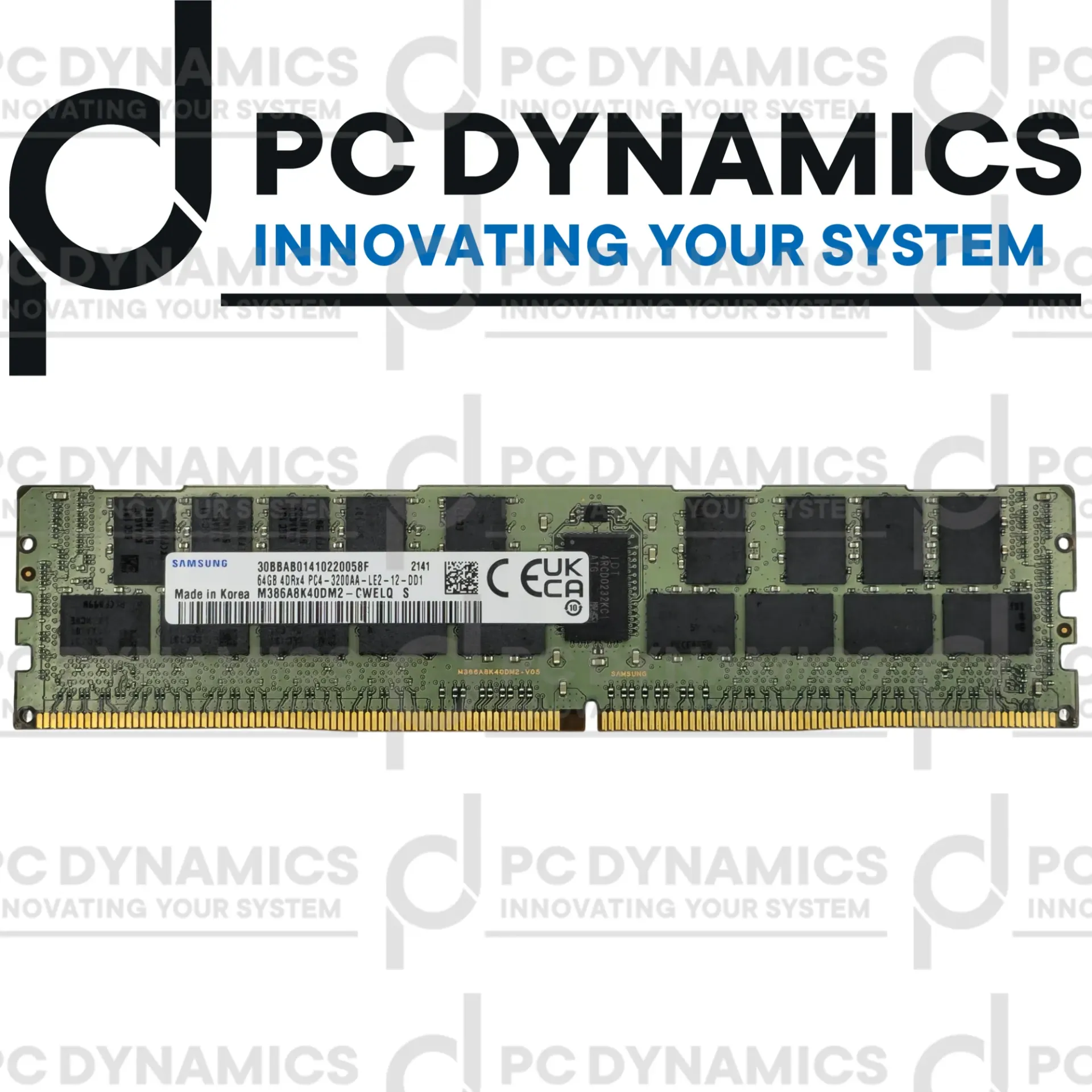 RAM Samsung 64GB 3200 4DRx4 M386A8K40DM2-CWE