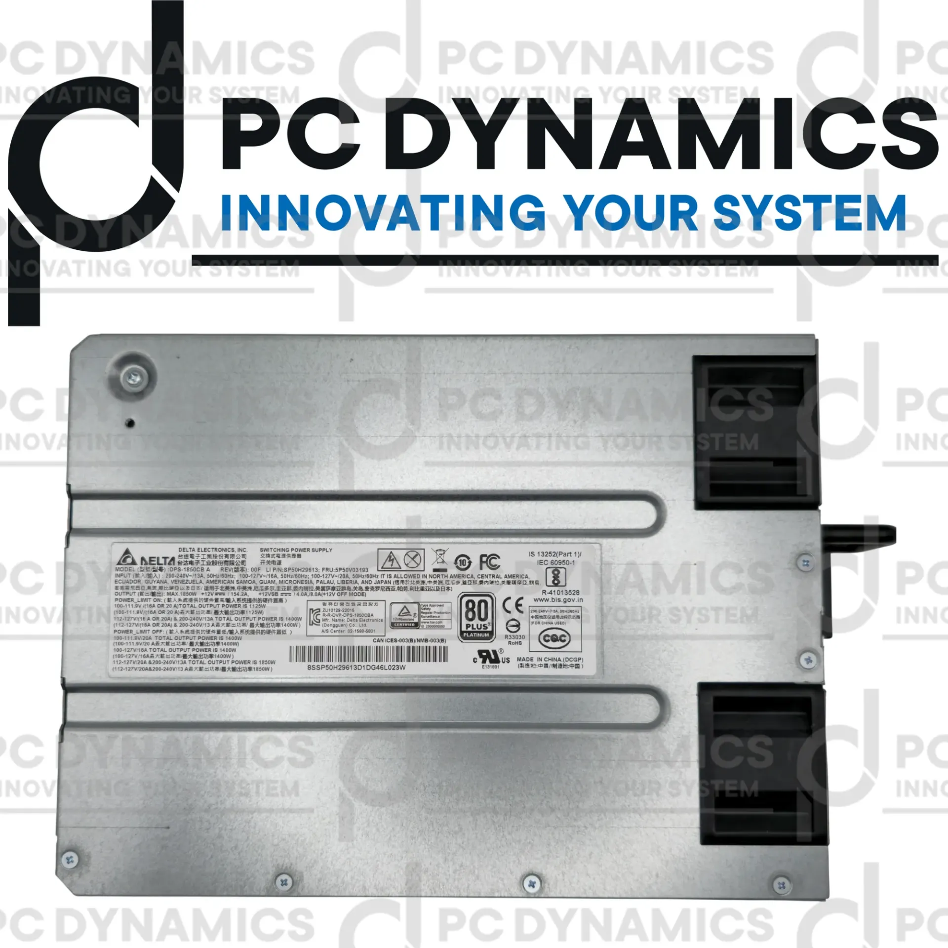 PSU - Lenovo 5P50V03193 DPS-1850CB 1850WATT ThinkStation PX