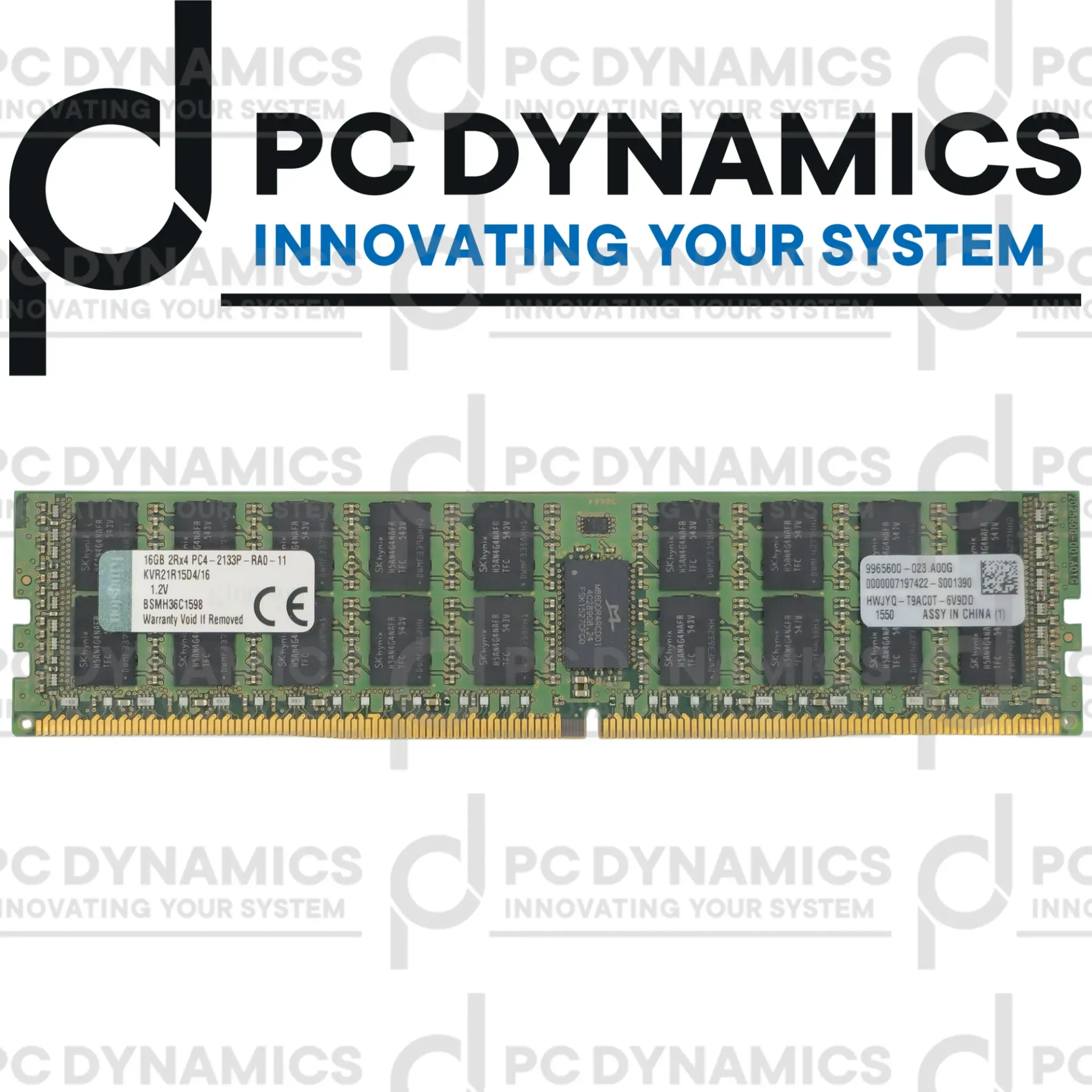 RAM KINGSTON 16GB 2133 2Rx4 KVR21R15D4