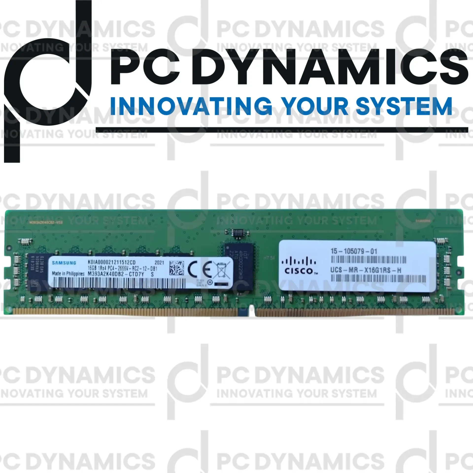 RAM Samsung 16GB 2666 1Rx4 M393A2K40DB2-CTD