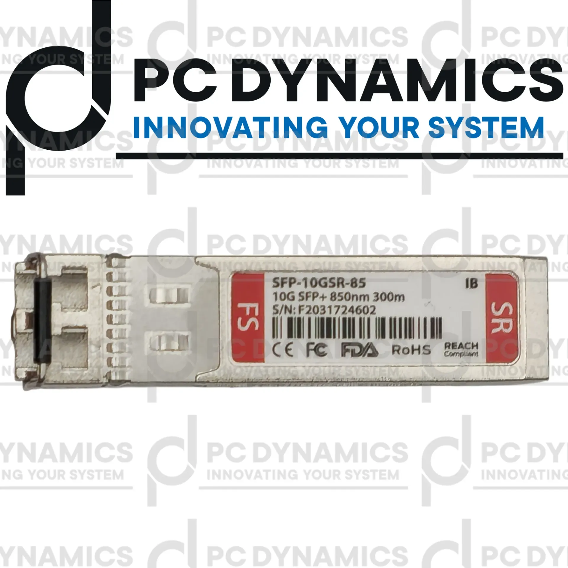 Transceiver FS HP Compatible 10km 10Gb FS SFP-10GSR-85