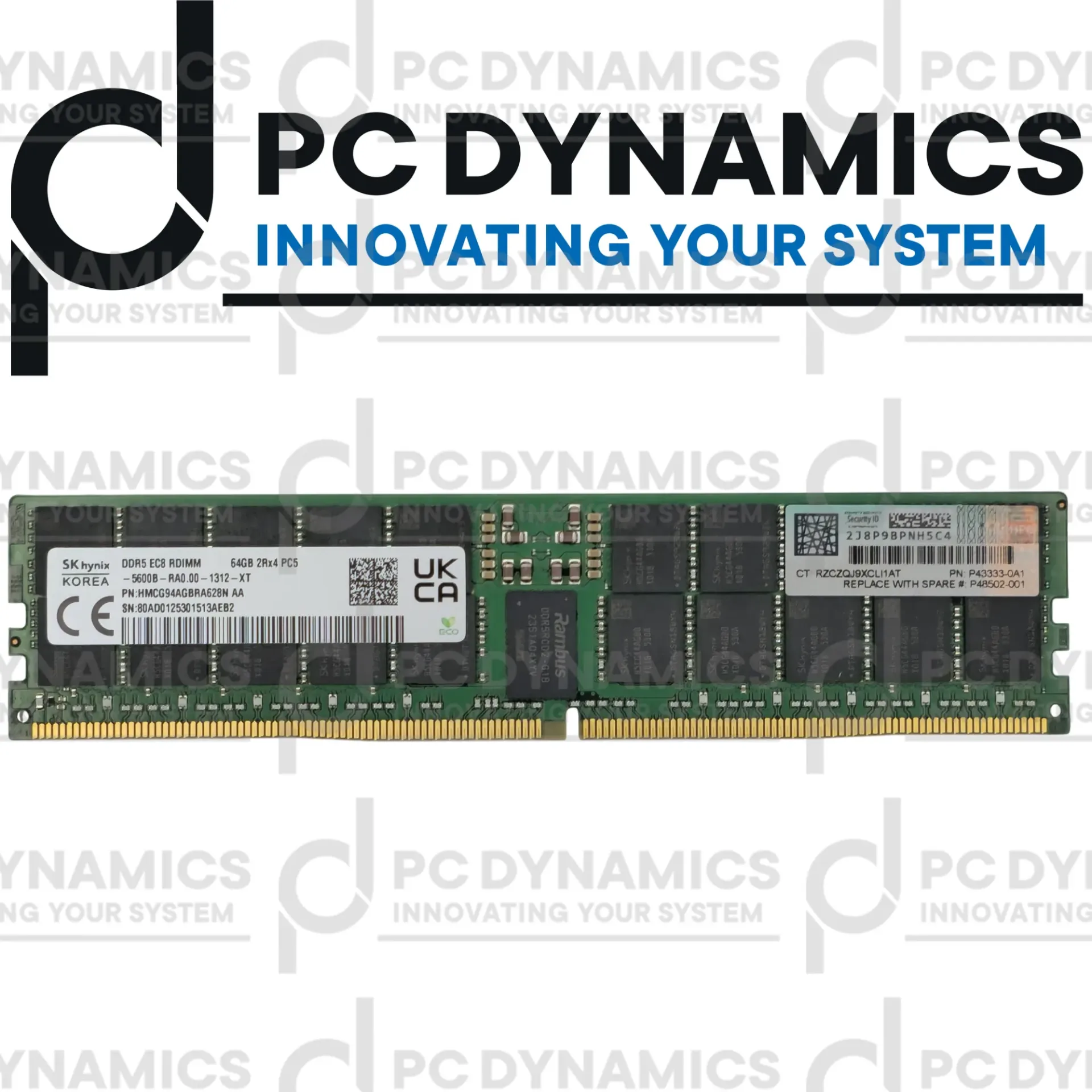 RAM SK Hynix 64GB 5600 2Rx4 HMCG94AGBRA628N