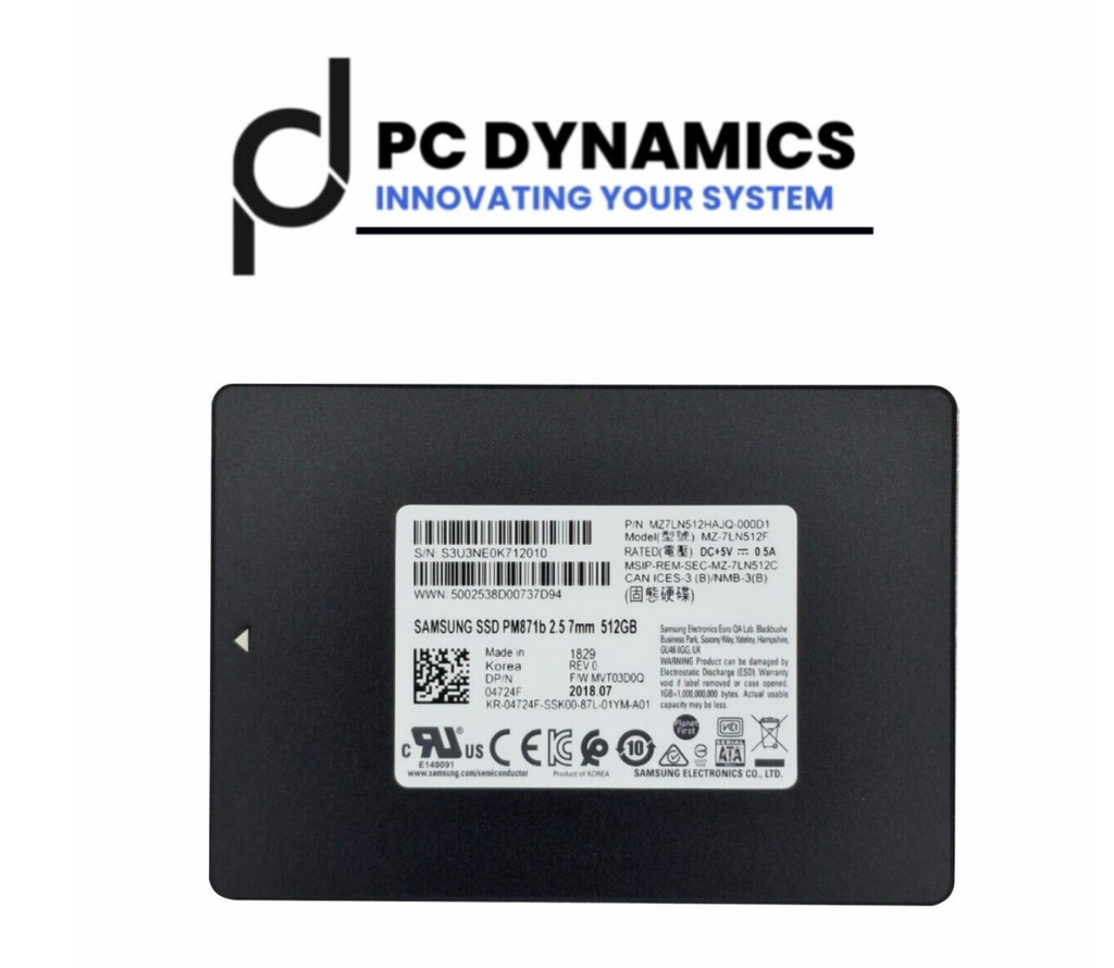 SSD Samsung 512GB PM871b Z7KN512HAHP