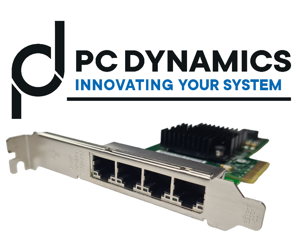 [4 PORTS RJ45] NETWORK CARD INTEL I350-T4V2