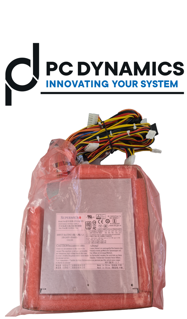 [PWS-865-PQ] PSU - SUPERMICRO PWS-865-PQ 865WATT 80-PLUS CERTIFIED