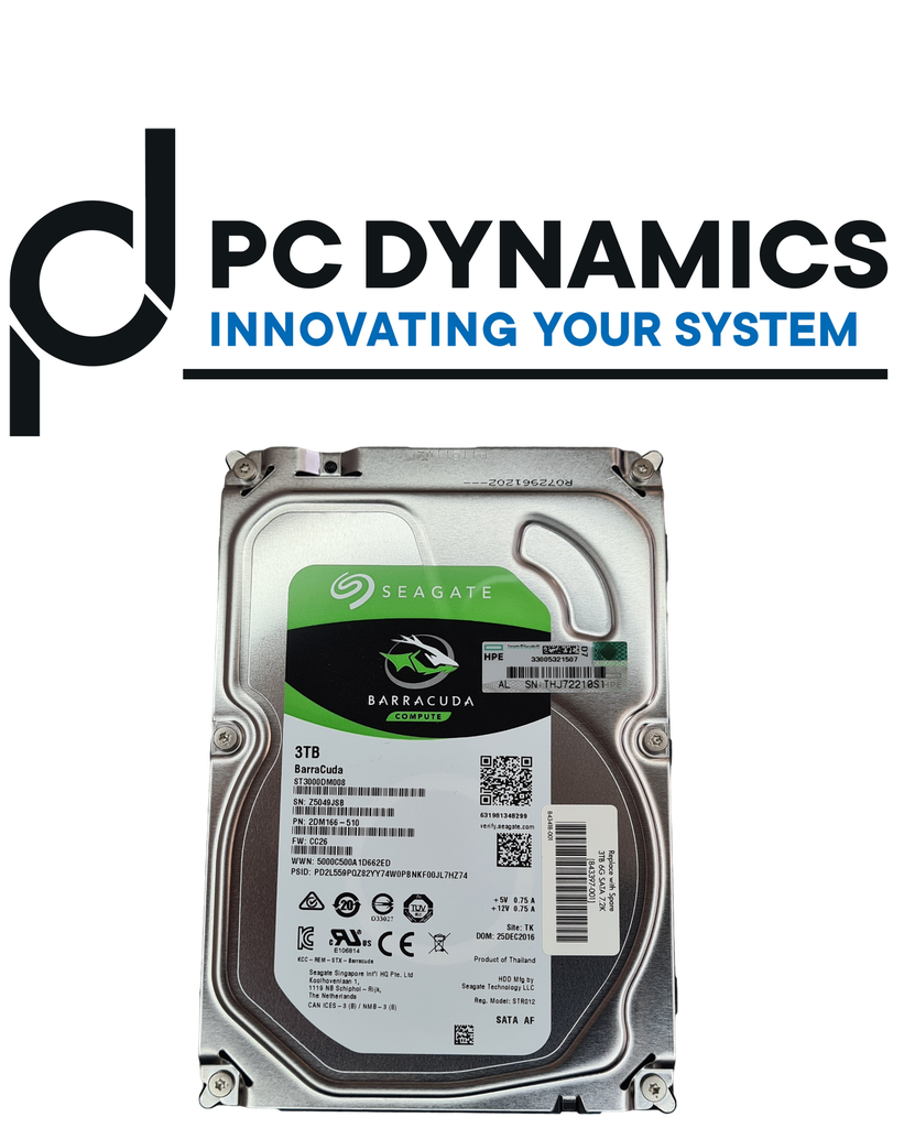 [ST3000DM008] HDD Seagate BarraCuda 3,5" 3TB SATA ST3000DM008