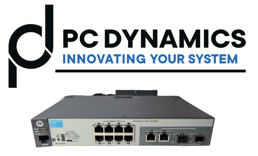 [J9777A] Switches HP 2530-8G J9777A 8 x 1GB 2 x SFP