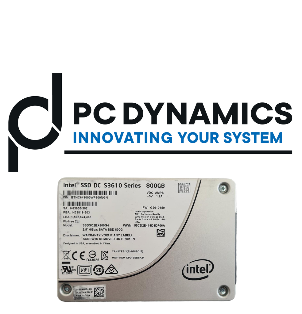 SSD Intel 800GB S3610 SSDSC2BX800G4 