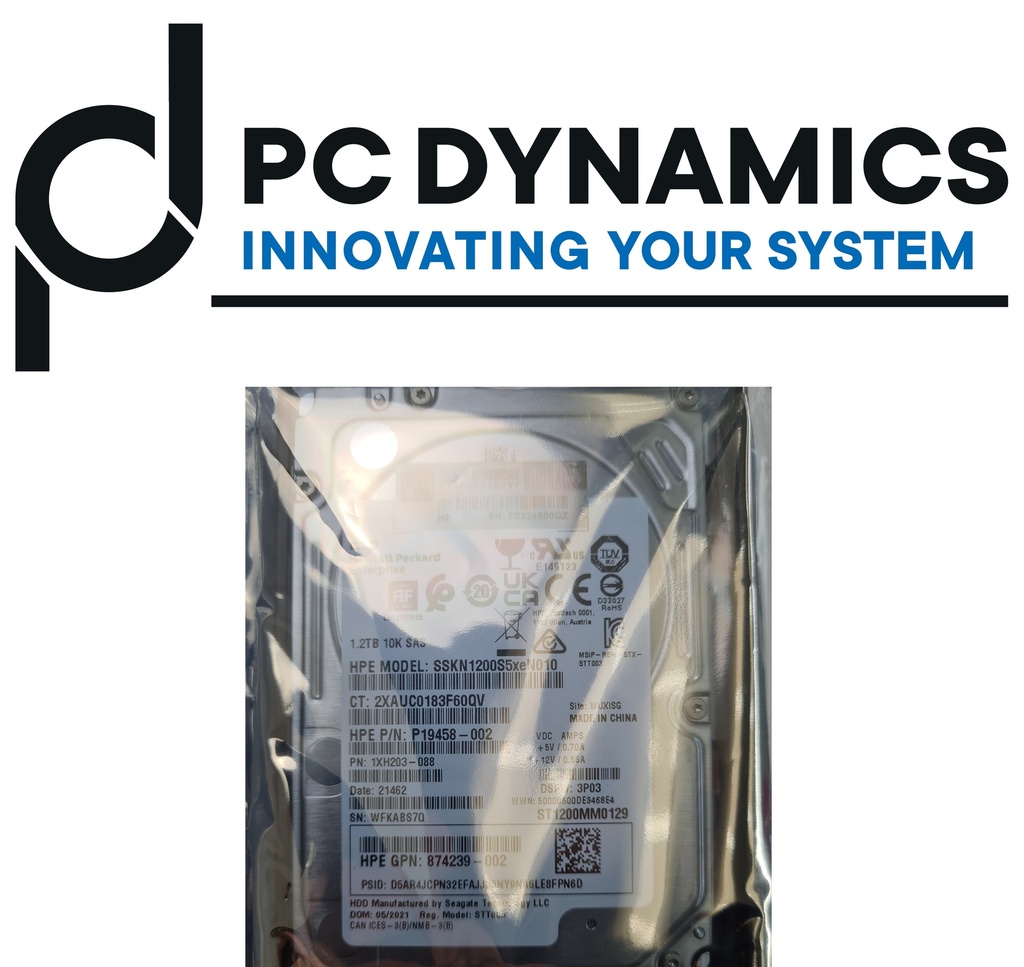 [P20074-001] HDD HPE K2P93A P20074-001 1.2TB