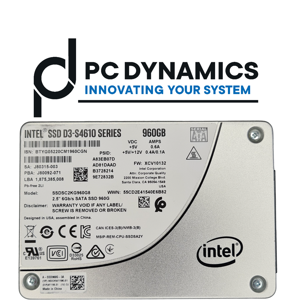 [D3-S4610] SSD Intel D3-S4610 960GB SSDSC2KG960G8 