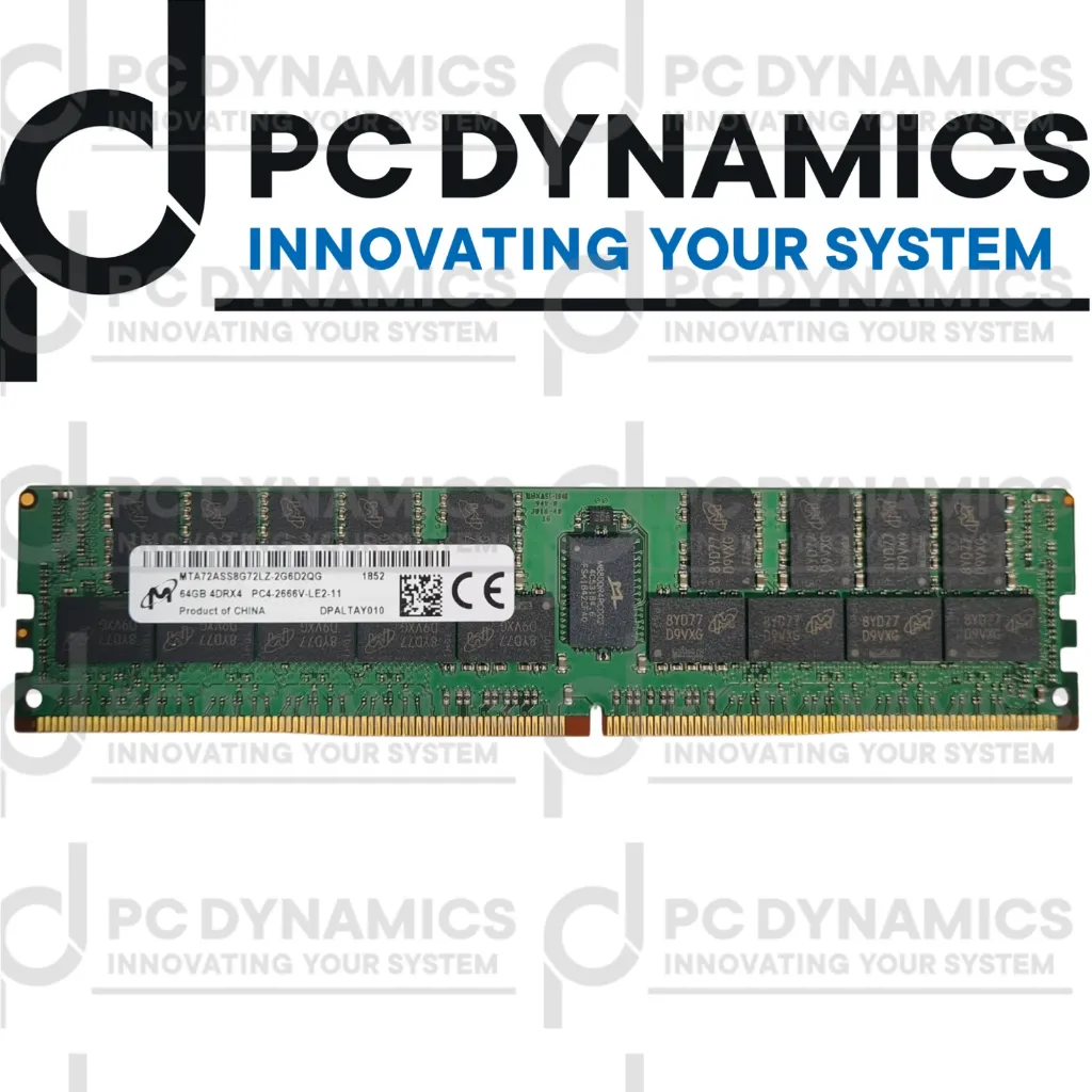 RAM Micron 64GB 2666 4DRx4 MTA72ASS8G72LZ-2G6