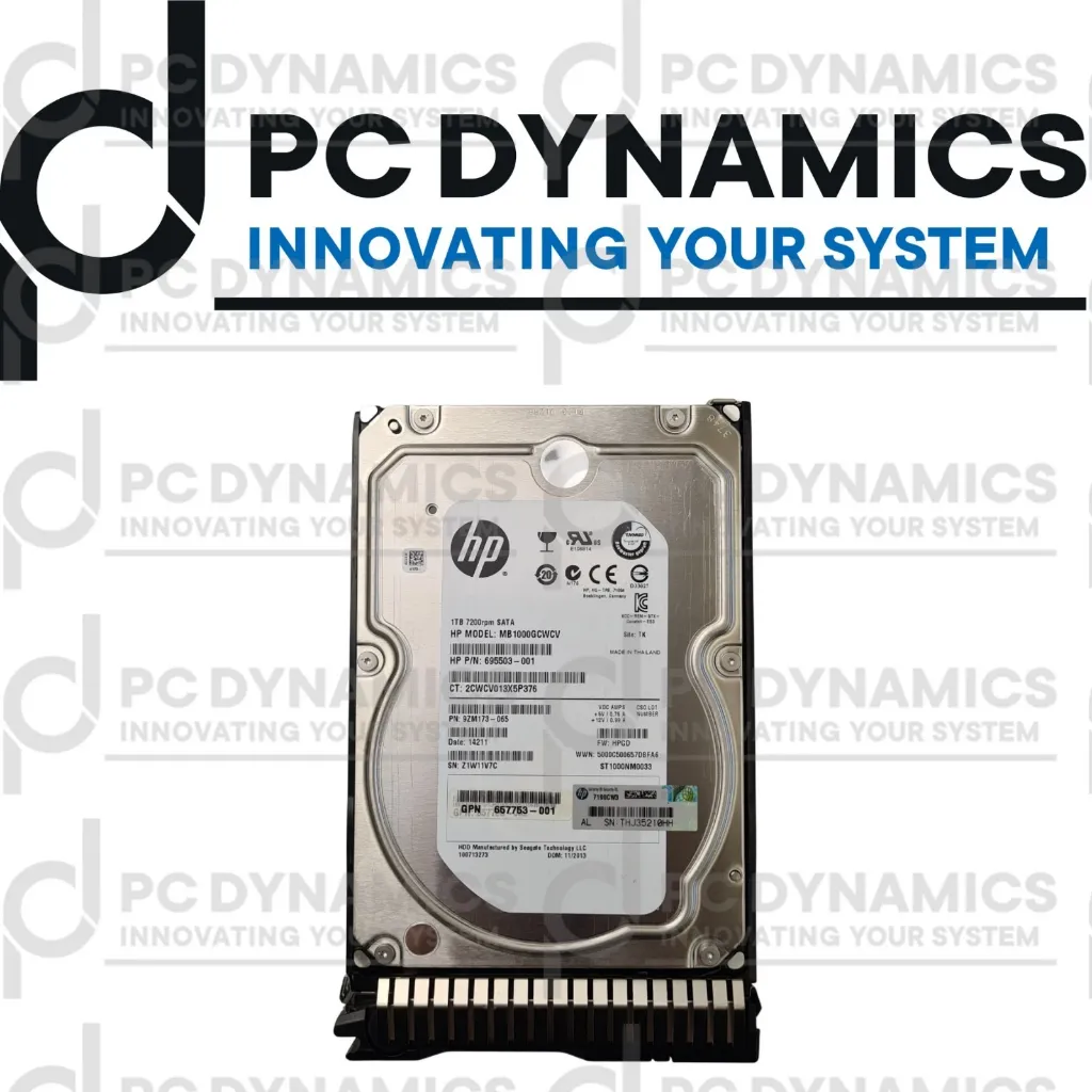 [657739-001 SATA] HDD HP 1TB 657750-B21 657739-001 SATA