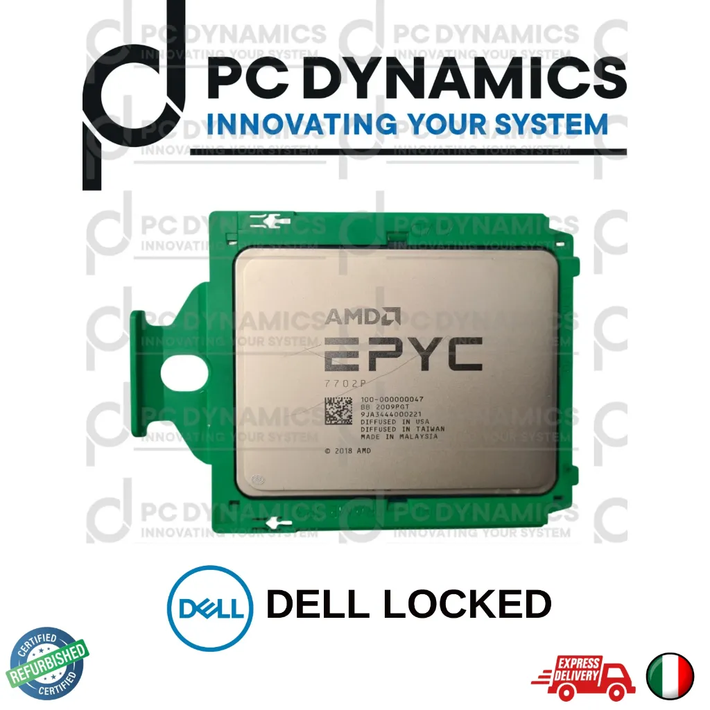 [100-100000047] CPU AMD EPYC 7702P - DELL LOCKED