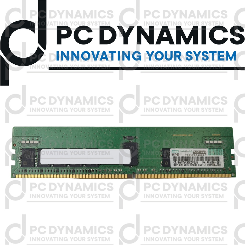 [16GB 2933] RAM HPE 16GB 2933 2Rx8 P03050-091 P00922-B21