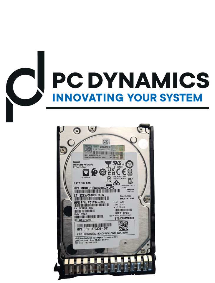 [881457-B21] HDD HPE 2.4TB 881507-001 881457-B21