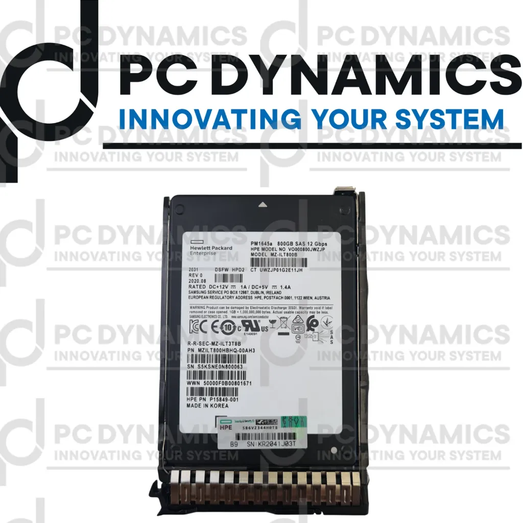 [PM1645a] SSD HP 800GB P15849-001 PM1645a