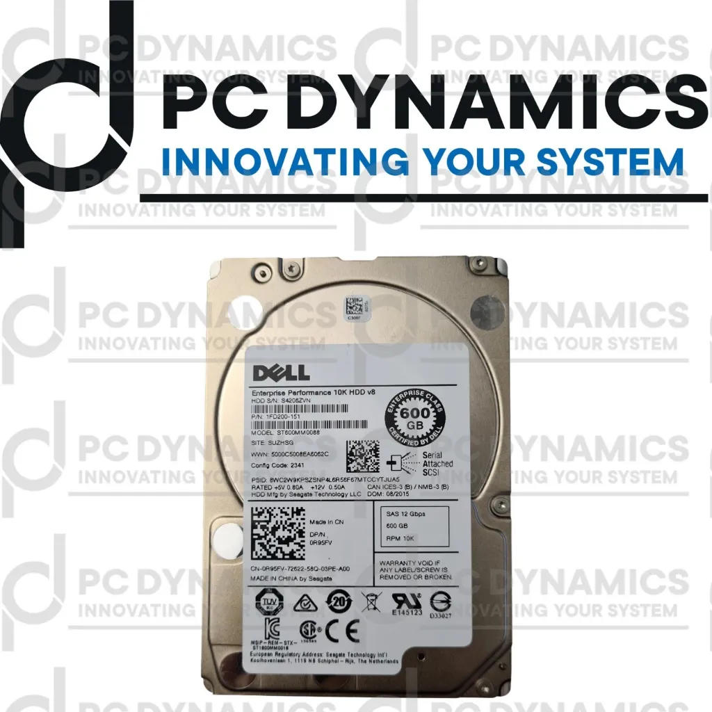 HDD DELL 600GB R95FV SAS
