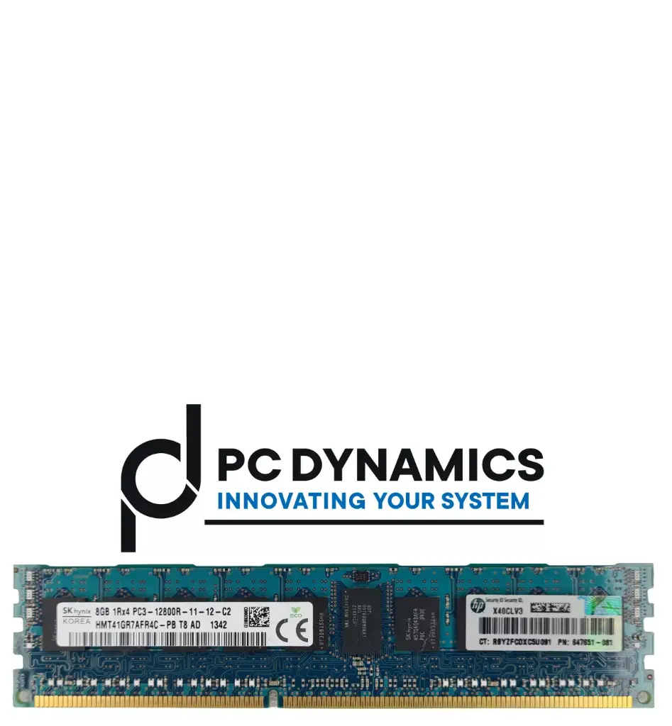 RAM SK Hynix 8GB DDR3-1600 1Rx4 HMT41GR7AFR4C-PB