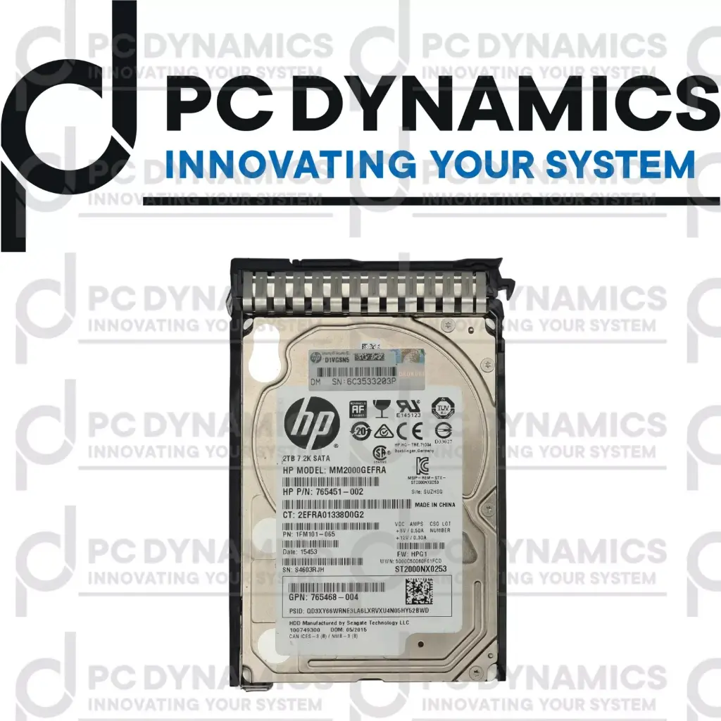 [765455-B21] HDD HP 2TB 765451-002 765455-B21 2,5" 