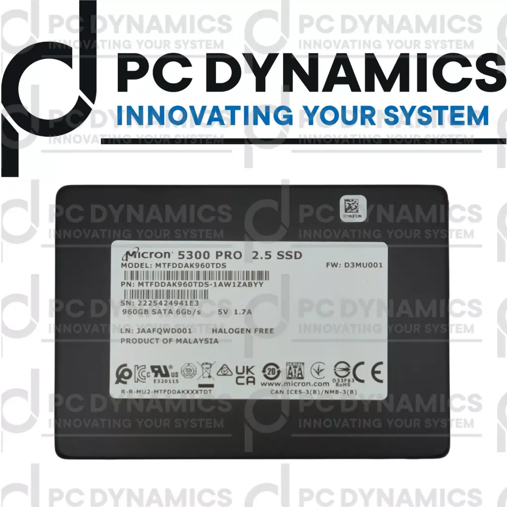 [MTFDDAK960TDS] SSD Micron 5300 PRO 960GB MTFDDAK960TDS