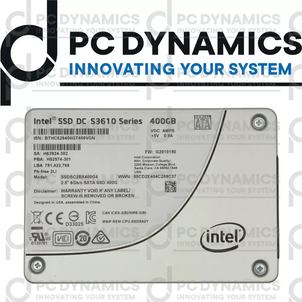 [S3610] SSD Intel 400GB S3610 SSDSC2BX400G4 