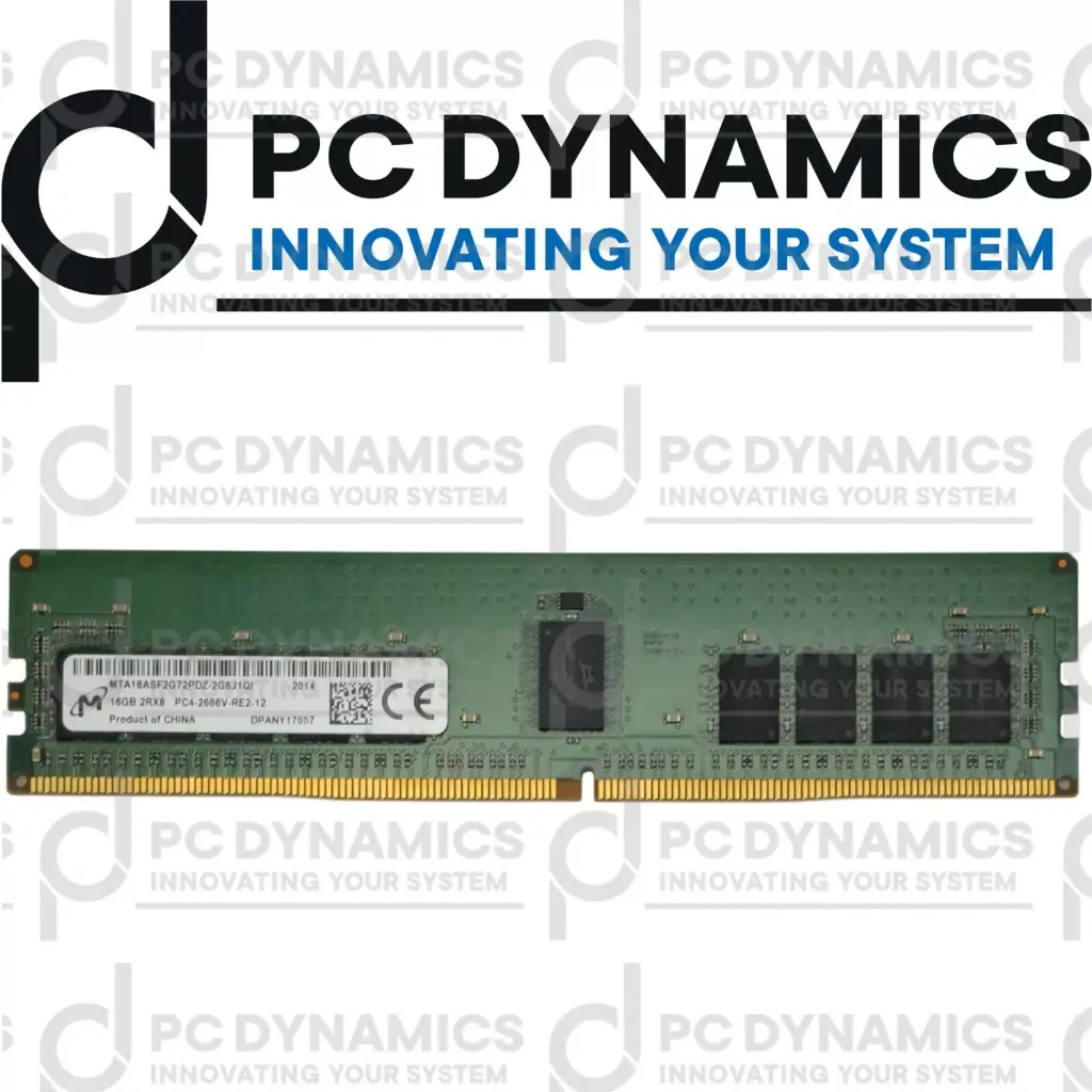 RAM Micron 16GB 2RX8 2666 MTA18ASF2G72PDZ-2G6