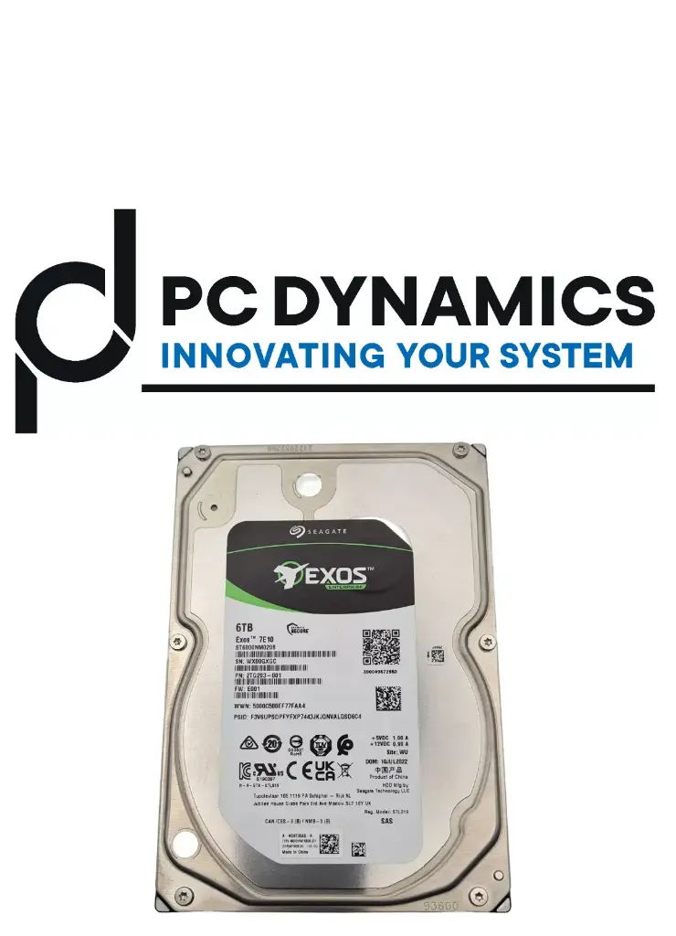 [SAS] HDD Seagate 6TB ST6000NM029A EXOS 7E8 SAS