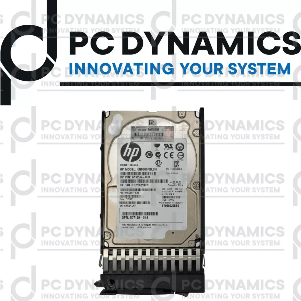HDD HP 600GB 619286-003 581311-001 SAS