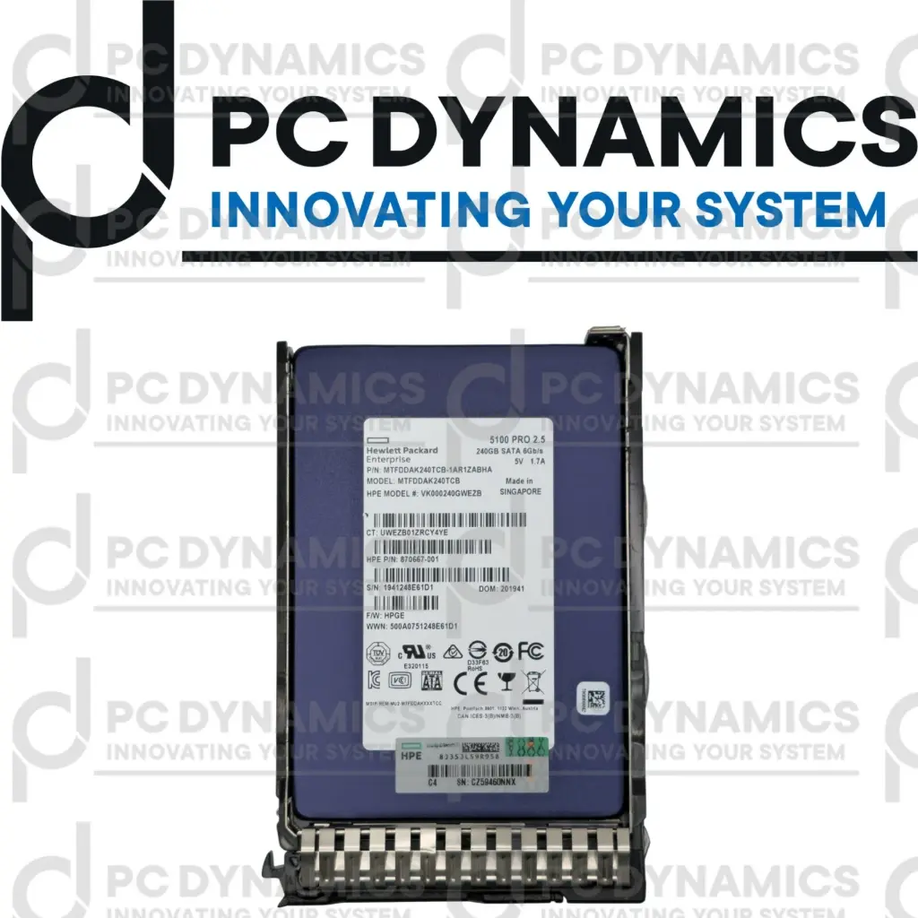 SSD HP 240GB 875652-001 875503-B21 