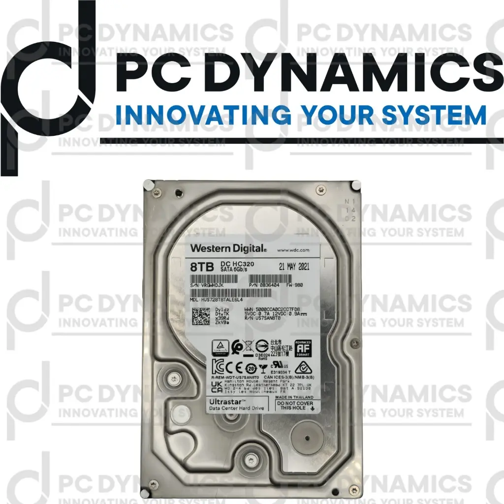 [HC320] HDD WD 8TB Sata HC320 