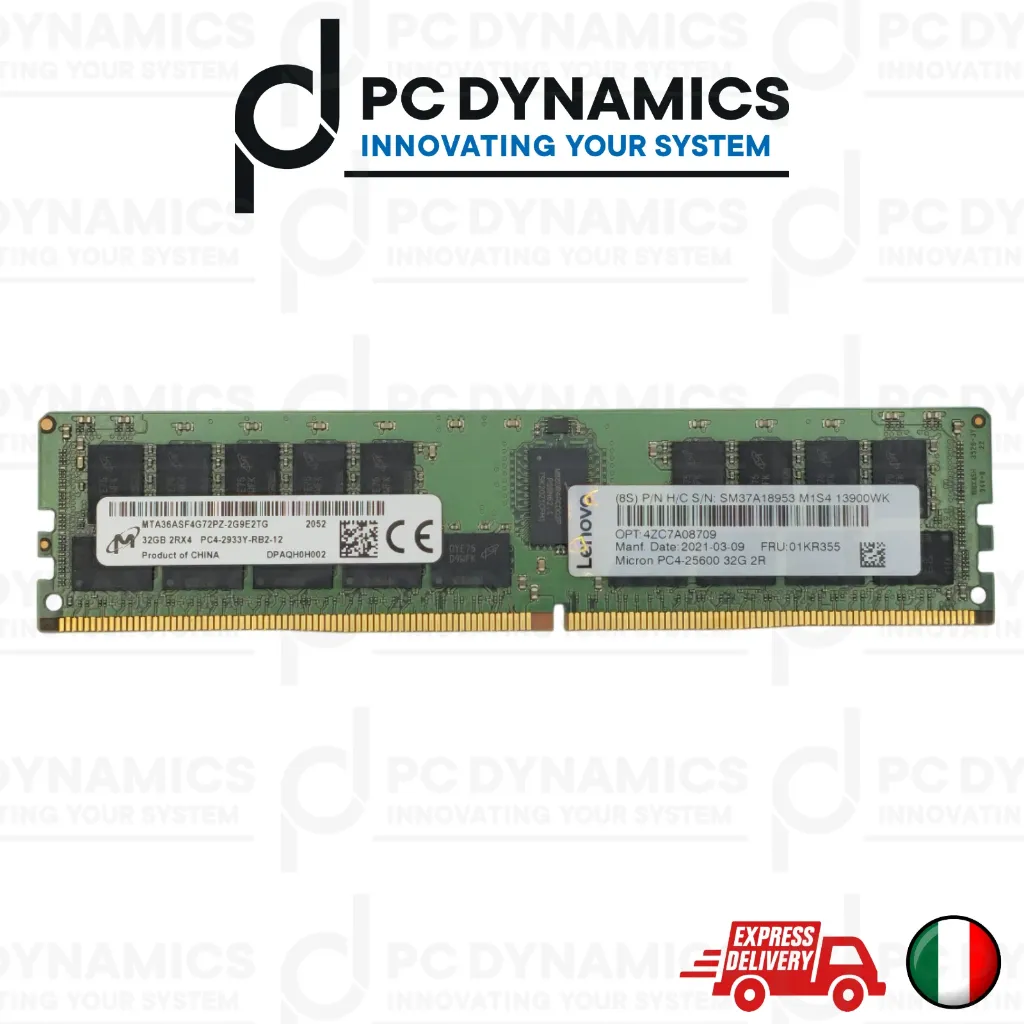 RAM Micron 32GB 2933 MTA36ASF4G72PZ-2G9