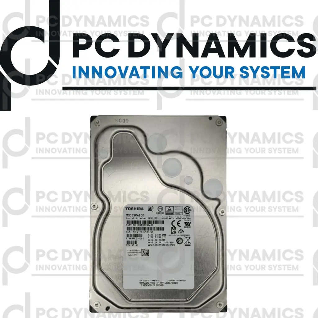 HDD TOSHIBA 1TB MG03SCA100 HDEPC03GEA51 SAS