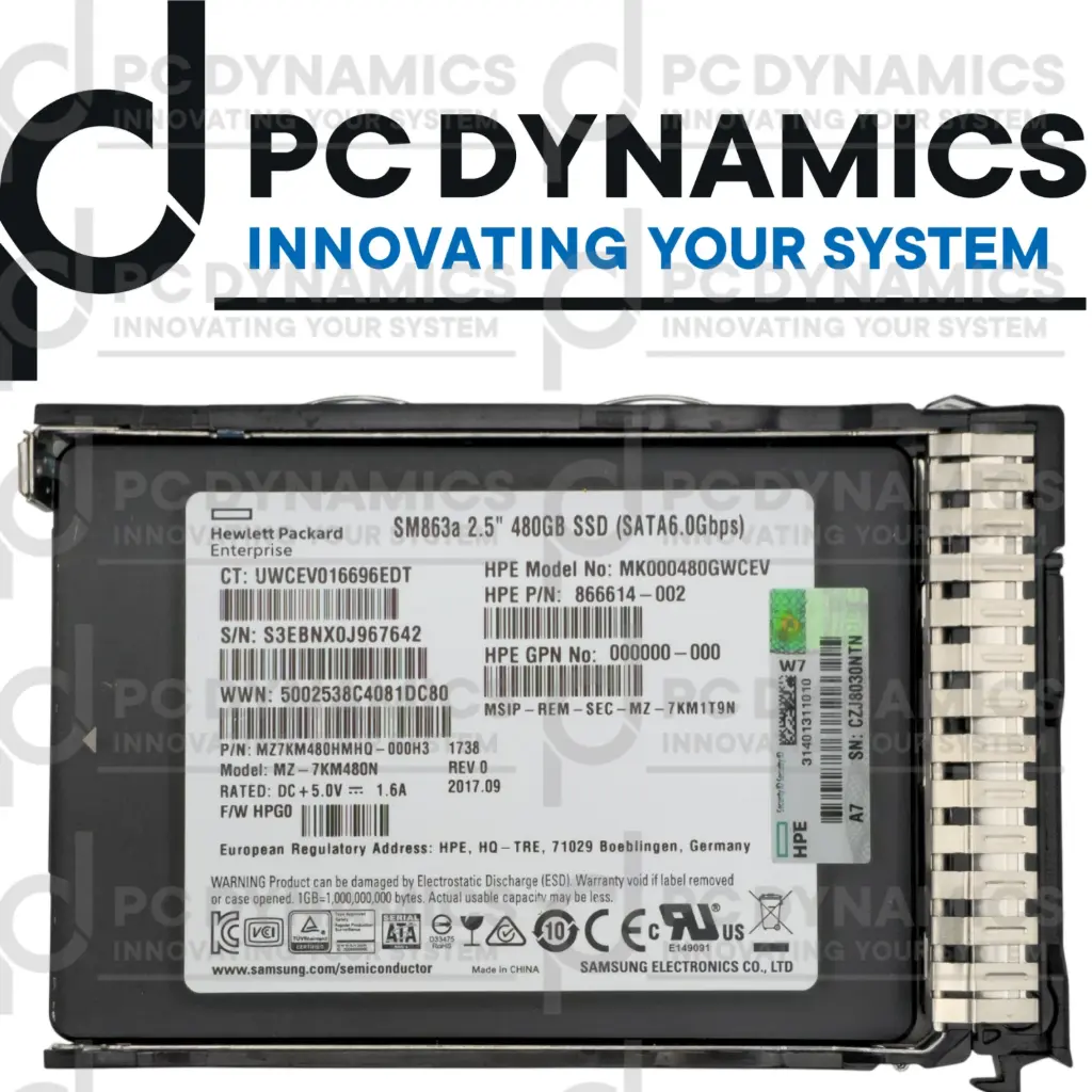 SSD HPE 480GB 872344-B21 872518-001