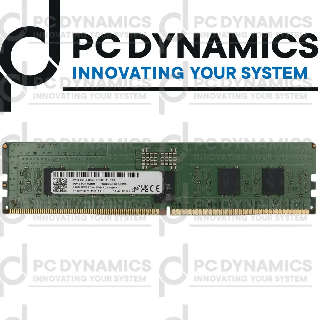 [16GB 4800 DDR5] RAM Micron 16GB PC5-4800B 1Rx8 MTC10F1084S1RC48BA1 