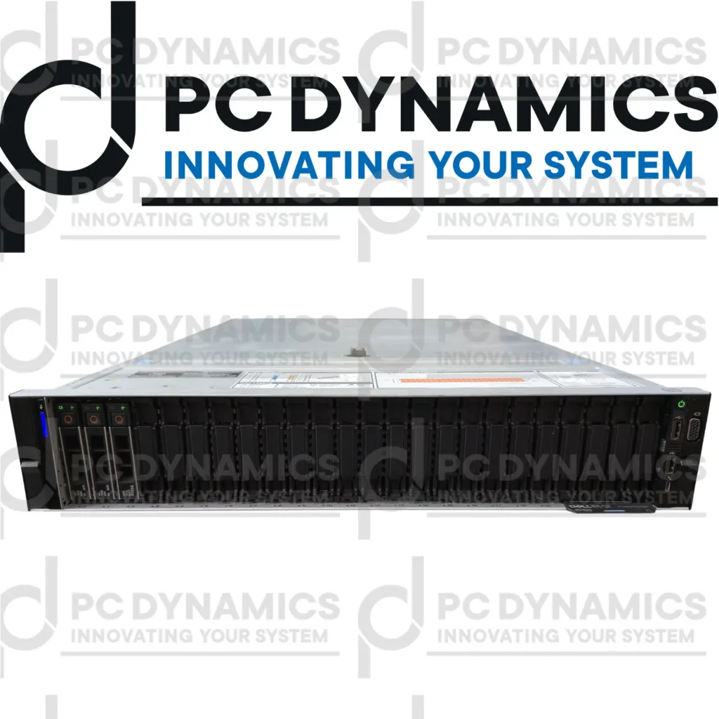 SERVER DELL PowerEdge R7425 • 24SFF • 2x EPYC 7601 • 64C • 128GB RAM