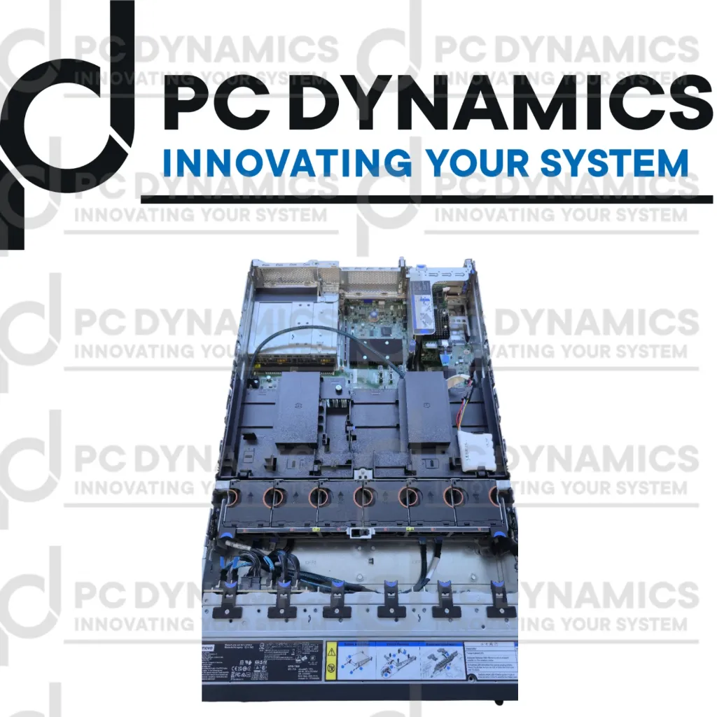 SERVER Lenovo ThinkSystem SR650 V2 – 2x Xeon 4309Y – 64GB RAM – 2x 960GB SSD – RAID 940-8i – RAILS