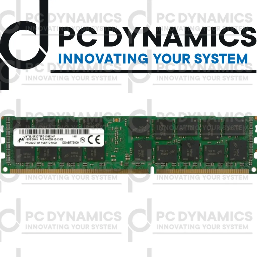 [DDR3] RAM Micron 16GB 2Rx4 MT36JSF2G72PZ-1G9 PC3 - 14900
