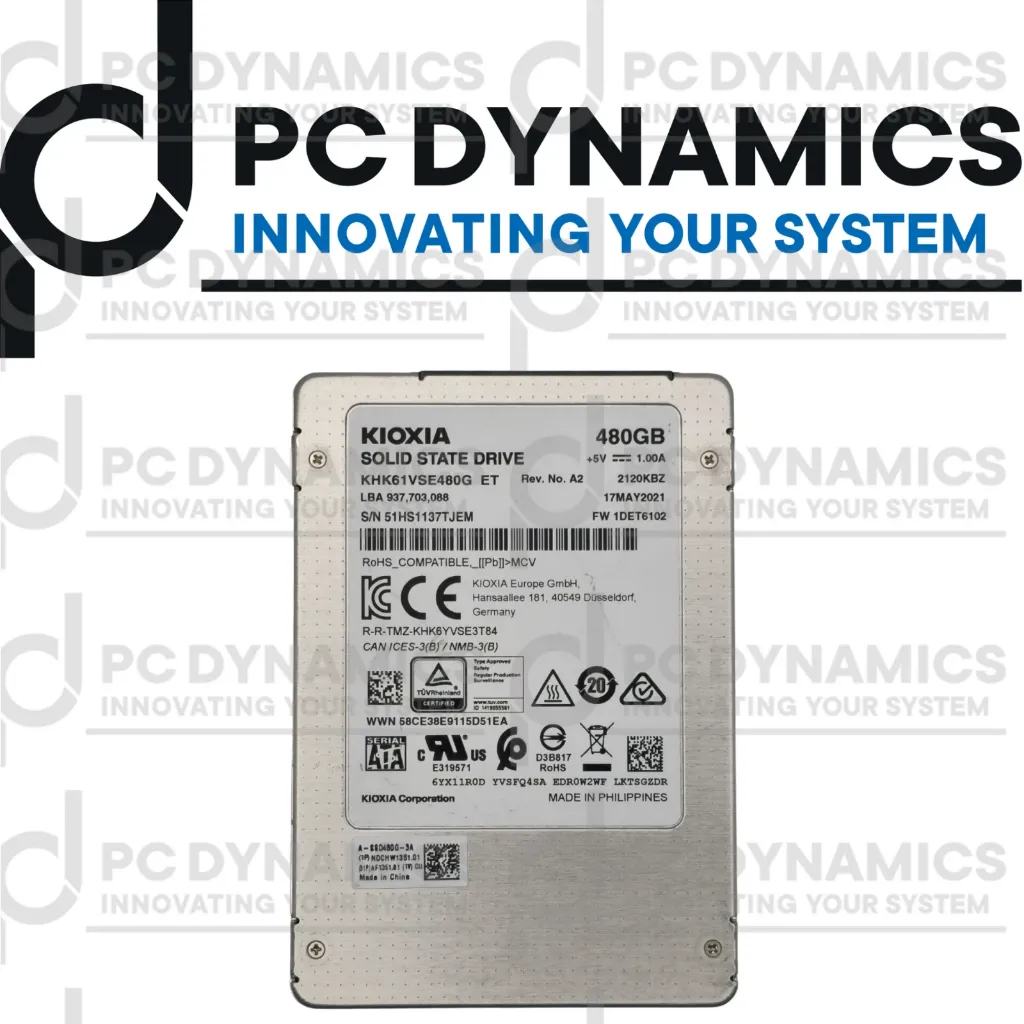 SSD Kioxia 480GB HDS-T2T-KHK61VSE480G