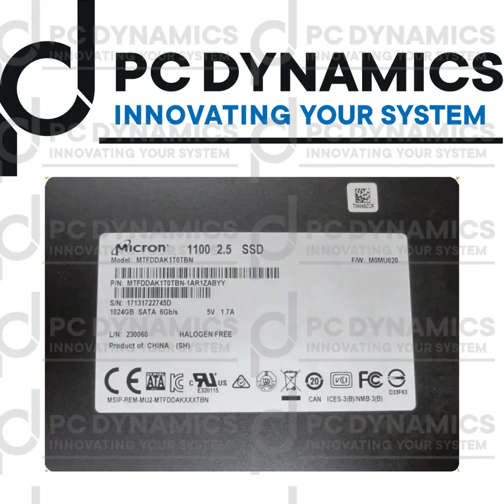 [SSD] SSD HP Micron 1TB L30762-001 MTFDDAK1T0TBN